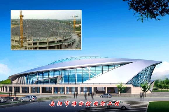 广安游泳池网架
